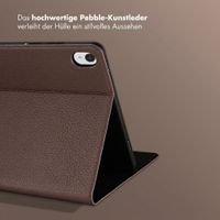 Selencia Riva Klapphülle Samsung Galaxy Tab S11 - Mocha Brown