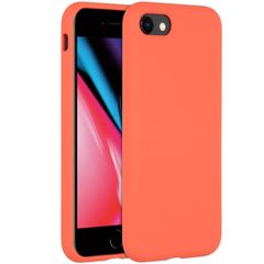 Accezz Liquid Silikoncase Apple iPhone SE (2022 / 2020) / 8 / 7 - Nectarine