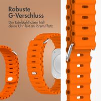 Accezz Ocean Armband für Apple Watch Series 1 - 9 / SE (38/40/41 mm) | Series 10 / 11 (42 mm) - Orange
