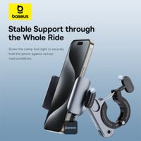 Baseus PrimeTrip Handyhalterung Fahrrad/Motorrad/Roller - Magnetisch - Universell - Cosmic Black