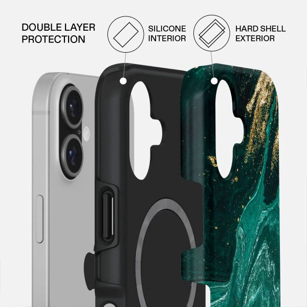 Burga Tough Back Cover MagSafe Apple iPhone 17 - Emerald Pool