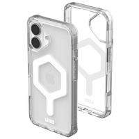 UAG Plyo Backcover MagSafe für das iPhone 16 - Ice / White