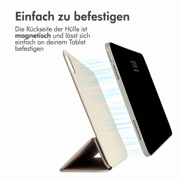 imoshion Magnetic Klapphülle Apple iPad Pro 13 (2025) M5 / (2024) M4 - Beige
