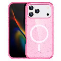 imoshion Sparkle Back Cover mit MagSafe Apple iPhone 17 Pro Max - Rosa