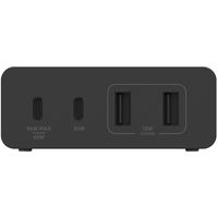 Belkin ﻿Boost↑Charge™ GaN Pro Adapter 4 Ports - USB-A (2x) und USB-C (2x) - 108W - Schwarz