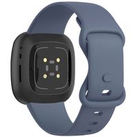 imoshion Silikonband für das  Fitbit Versa 4/ 3 / Sense (2) - Dunkelblau