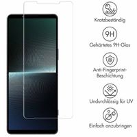 Selencia Displayschutz aus gehärtetem Glas für das Sony Xperia 1 V