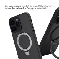 Accezz Ring Stand Backcover mit MagSafe iPhone 14 Pro Max - Schwarz