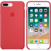 Apple Silikon-Case für das Apple iPhone 8 Plus / 7 Plus - Red Raspberry