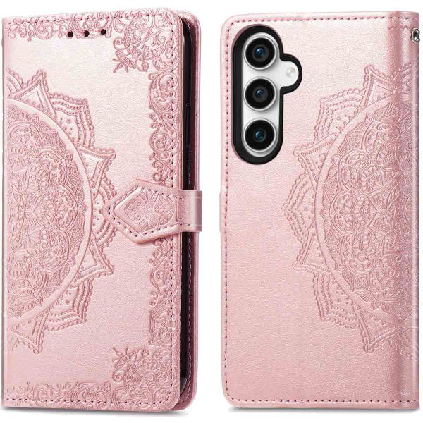 imoshion Mandala Klapphülle Samsung Galaxy S23 FE - Rosé gold