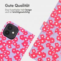 imoshion Design Klapphülle Apple iPhone 11 - Dusty Rose Blossoms