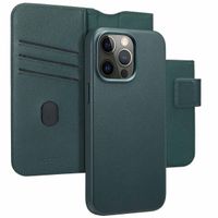 Accezz 2-in-1 Klapphülle aus Leder mit MagSafe Apple iPhone 15 Pro Max - Cedar Green