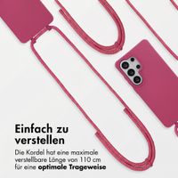 imoshion Color Backcover mit abnehmbarem Handykette und MagSafe Samsung Galaxy S26 Ultra - Raspberry