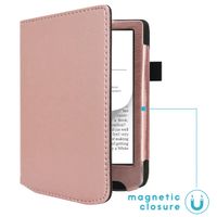 imoshion Vegan Leather Klapphülle für das Pocketbook Verse / Verse Pro / Vivlio Light / Light HD - Rose Gold