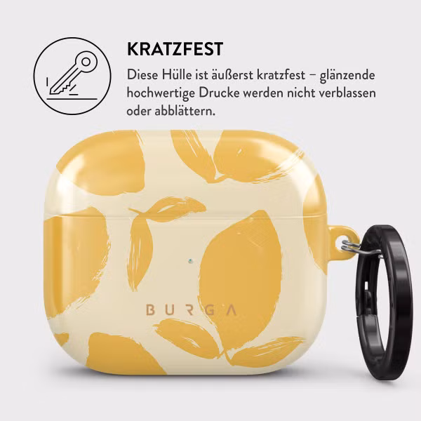 Burga Hard Case Apple AirPods 3 (2021) - Lemon Tart