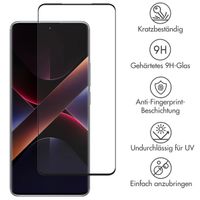 Accezz Full Cover Screen Protector aus gehärtetem Glas Xiaomi Poco X7