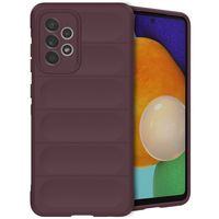 imoshion EasyGrip Back Cover für das Samsung Galaxy A52(s) (5G/4G) - Aubergine