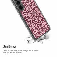 imoshion Design Hülle Samsung Galaxy S23 FE - Bloom Love Blush
