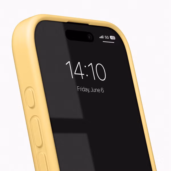 iDeal of Sweden Silikon Case Apple iPhone 16 Pro - Soft Lemon