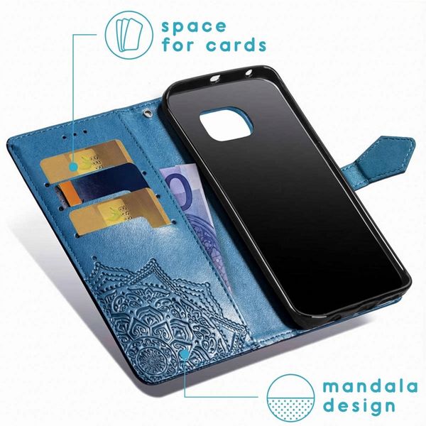 imoshion Mandala Klapphülle Samsung Galaxy S7 - Türkis