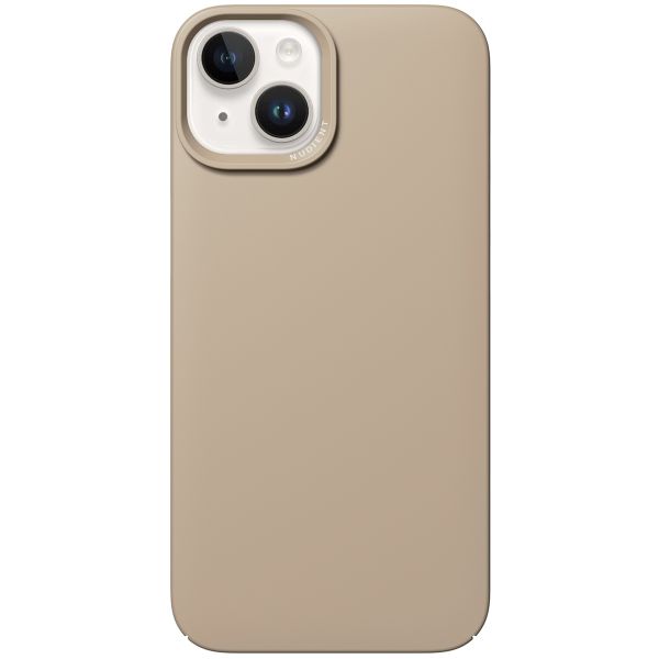 Nudient Thin Case für das iPhone 14 - Clay Beige