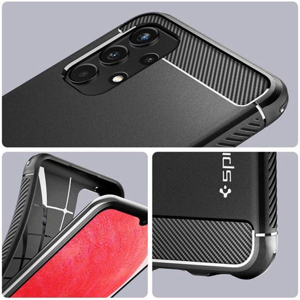 Spigen Rugged Armor™ Case für das Samsung Galaxy A13 (4G) - Schwarz