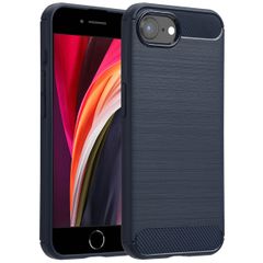 imoshion Brushed Back Cover für das iPhone SE 4 - Dunkelblau