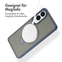 Accezz Ring Stand Backcover mit MagSafe Samsung Galaxy S25 Edge - Blau