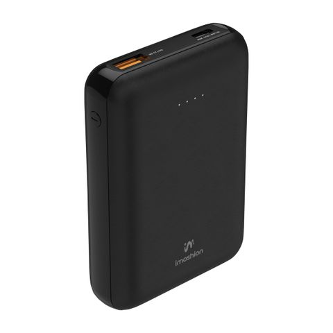 imoshion Kompakte Powerbank 10.000 mAh - Schwarz
