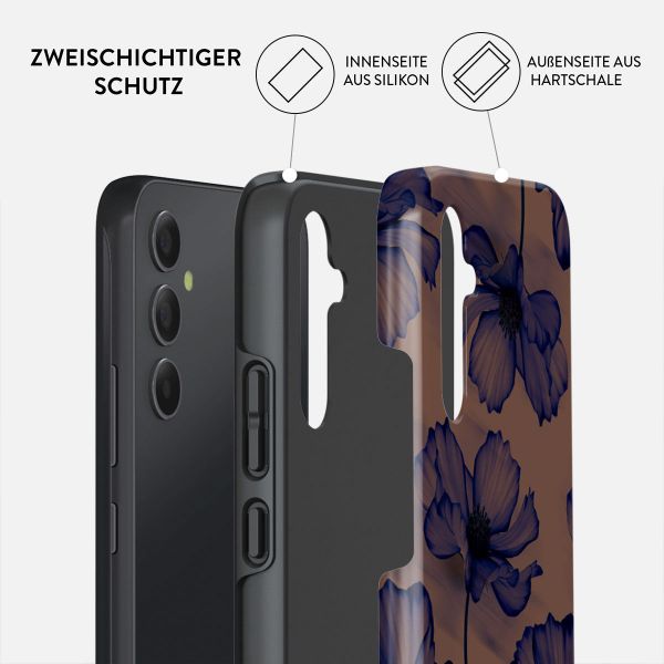 Burga Tough Back Cover für das Samsung Galaxy A35 - Velvet Night