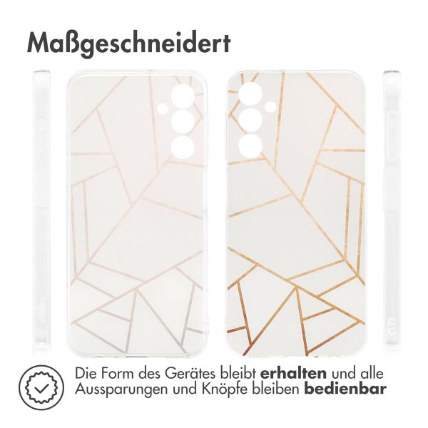 imoshion Design Hülle Samsung Galaxy A25 (5G) - White Graphic