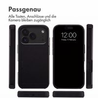 imoshion Backcover mit Kartenfach Apple iPhone 18 Pro / 17 Pro - Schwarz