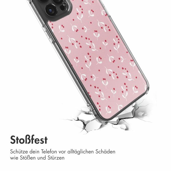 imoshion Design Hülle Apple iPhone 12 (Pro) - Berries Blush
