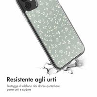 imoshion Design Hülle Apple iPhone 11 - Smoke Green Flowers