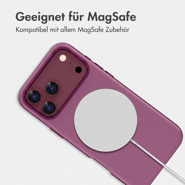imoshion Color Backcover mit Thin MagSafe Ring Apple iPhone 18 Pro Max / 17 Pro Max - Violett