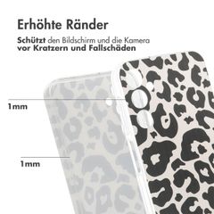 imoshion Design Hülle Samsung Galaxy A25 (5G) - Leopard Transparent
