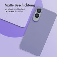 imoshion TPU Color Cover Samsung Galaxy S25 Edge - Tropical Violet