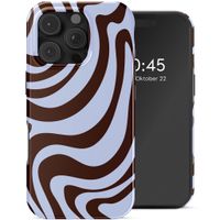 Selencia Vivid Back Cover Apple iPhone 16 Pro Max - Dream Swirl Chocolate