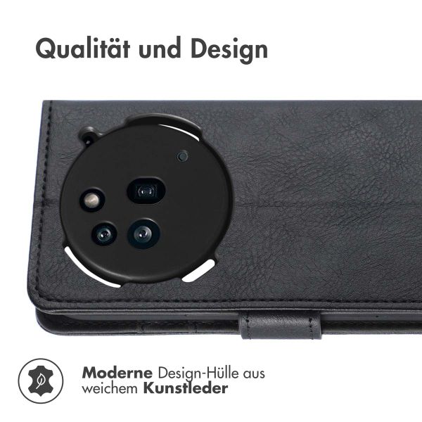 imoshion Luxuriöse Klapphülle Nothing Phone (3a) Pro - Schwarz