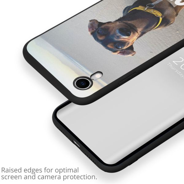 Gestalte deine eigene Apple iPhone Xr Gel Hülle - Schwarz