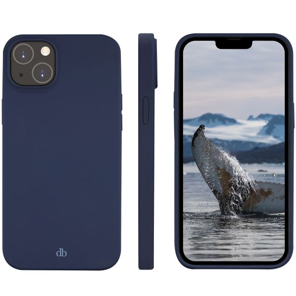 dbramante1928 Monaco Back Cover für das Apple iPhone 14 Plus - Blau