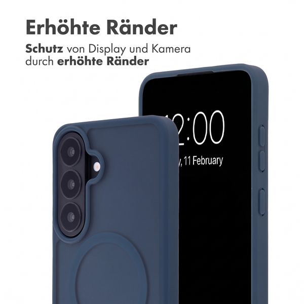 imoshion Color Guard Back Cover mit MagSafe Samsung Galaxy S26 FE / S25 FE - Dunkelblau