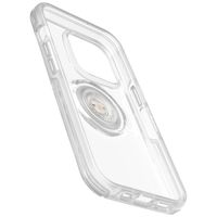 OtterBox Otter + Pop Symmetry Backcover für das iPhone 14 Pro - Transparent