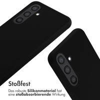 imoshion Silikonhülle mit Band für das Samsung Galaxy S24 Plus - Schwarz