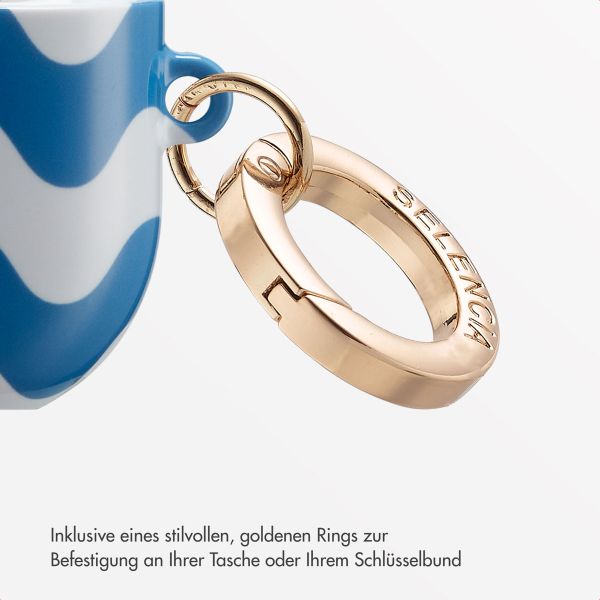 Selencia Vivid Case Apple AirPods 3 - Wave Vibes Classic Blue