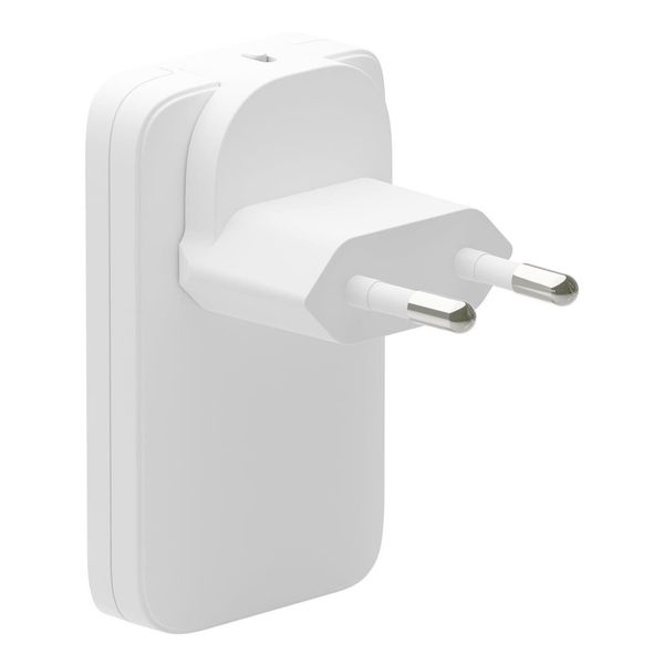 dbramante1928 Re-charge Pro Slim-Ladegerät USB-C 65 W und USB-A 30 W - Weiß