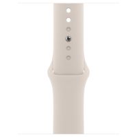 Apple Sport Band für die Apple Watch Series 1 bis 9 / SE (38/40/41 mm) | Series 10 (42 mm) - Größe S/M - Starlight