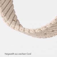 imoshion Corduroy-Band für Apple Watch | 38/40/41/42 mm - Beige