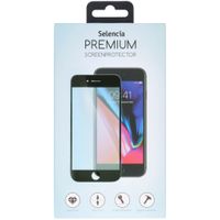 Selencia Premium Screen Protector aus gehärtetem Glas für das Oppo Reno3 / Oppo A91 - Schwarz