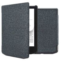 imoshion Canvas Sleepcover Klapphülle für das Pocketbook Verse / Verse Pro / Verse Pro Color / Vivlio Light / Light HD - Glitter Schwarz